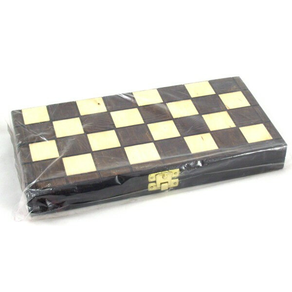 Warcaby drewniane małe