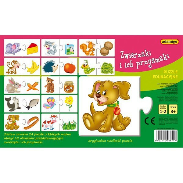 Układanka Zwierzaki i Przysmaki - obrazek 2