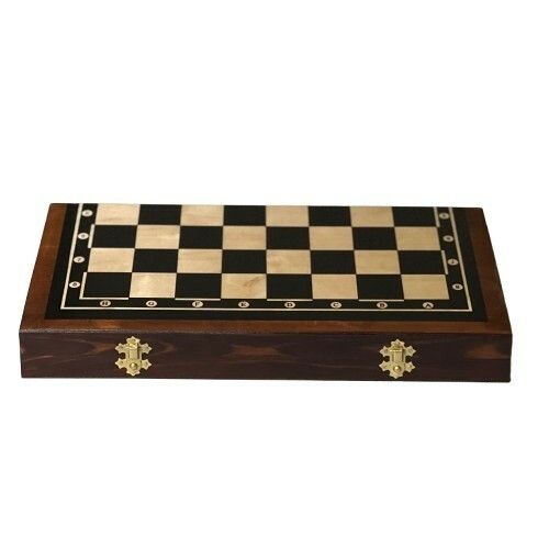 Szachy drewniane, Warcaby Backgammon - obrazek 2
