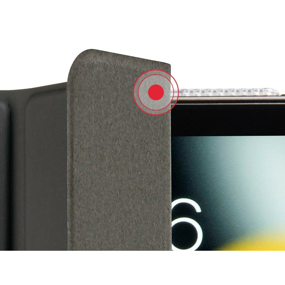 Etui fold clear iPad mini 8.3 2021 Czarne - obrazek 3