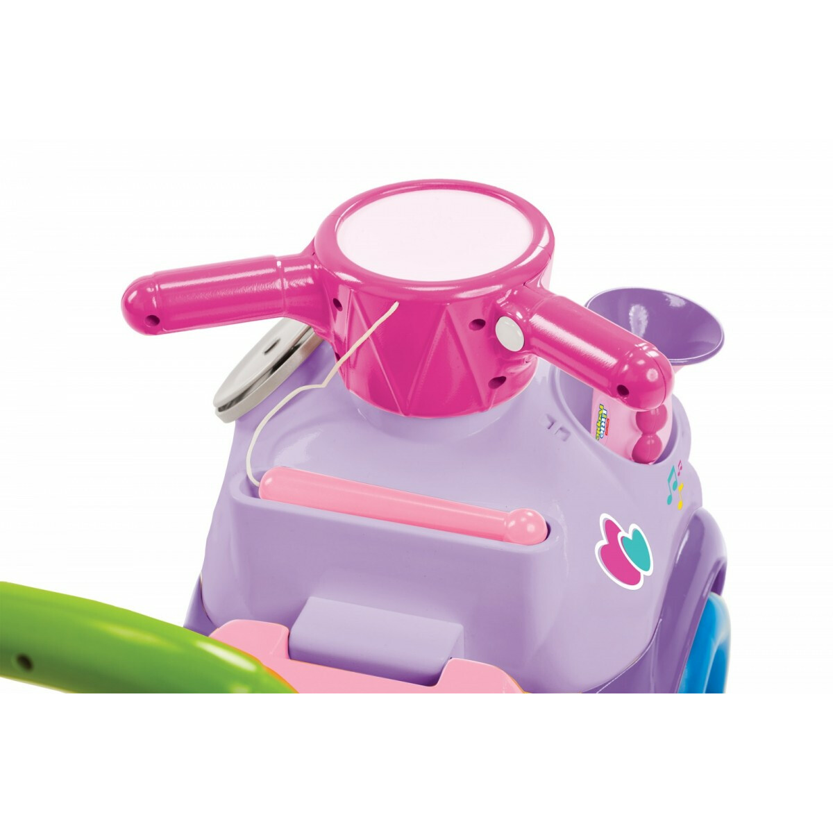 Jeździk Fisher Price Muzyczna Parada fioletowy - obrazek 4