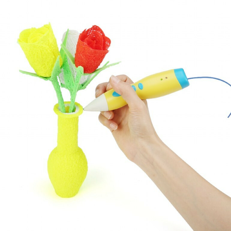 Długopis do druku 3D PCL/żołty - obrazek 7