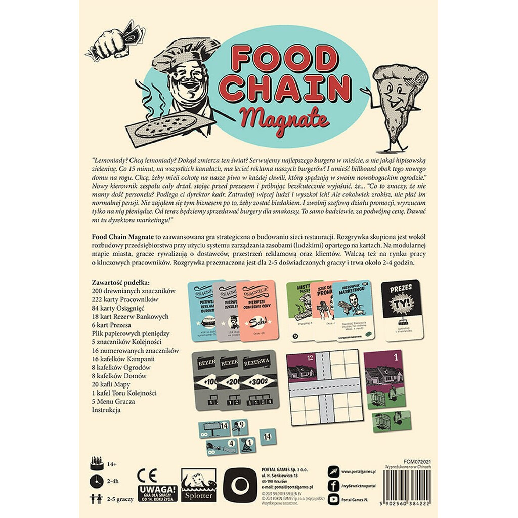 Gra Food Chain Magnate (PL) - obrazek 2