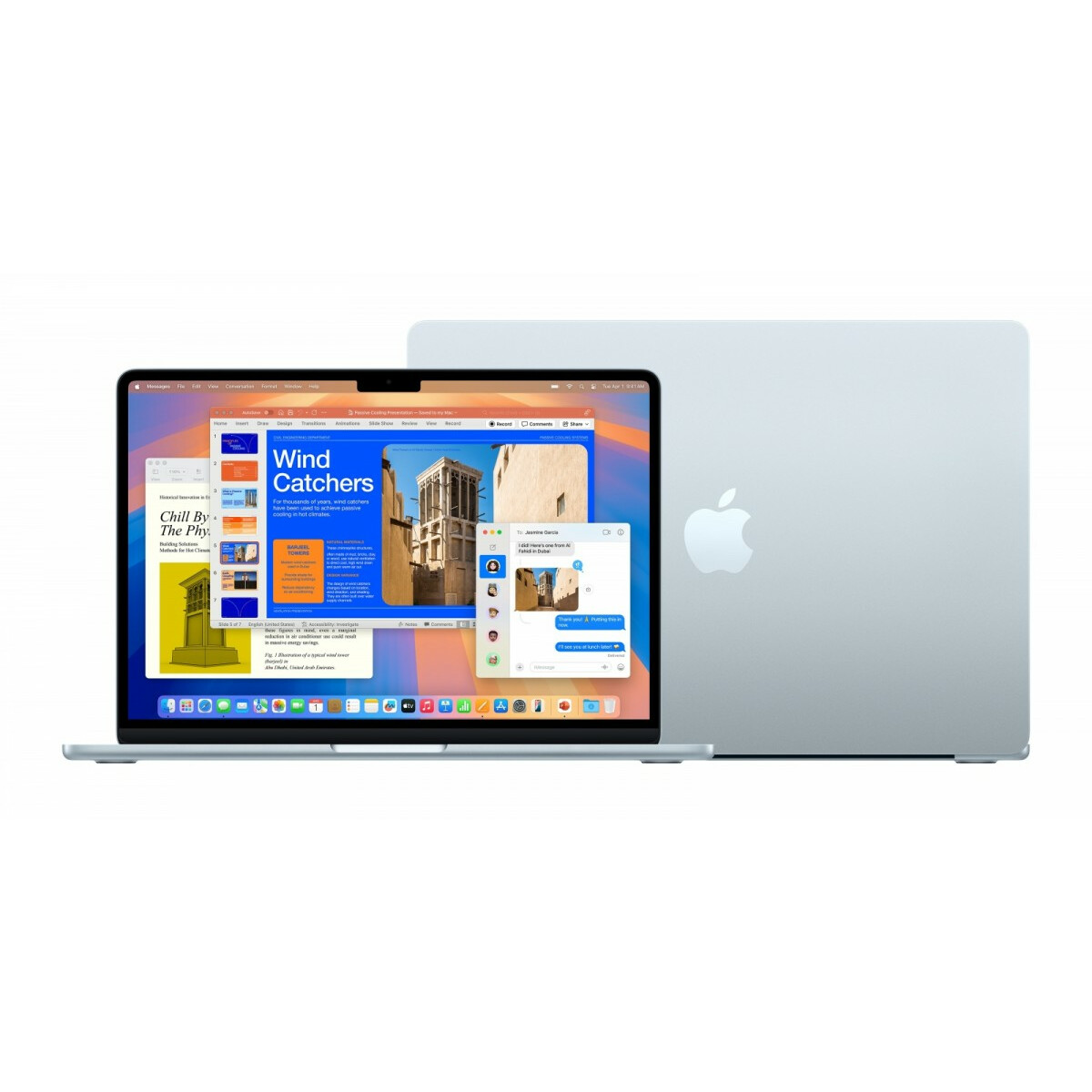 MacBookAir 13 cali /8C GPU/16GB/ 256GB Niebieski - obrazek 3