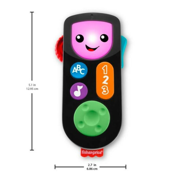 Zabawka interaktywna Ucz się i śmiej - edukacyjny pilocik - obrazek 2