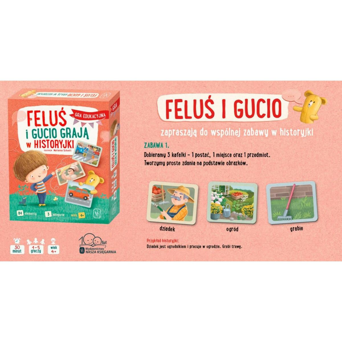 Gra Feluś i Gucio grają w historyjki - obrazek 3