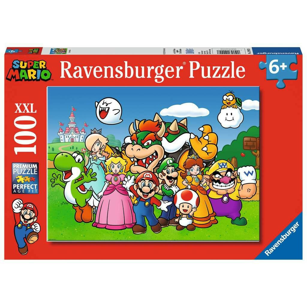 Puzzle 100 elementów XXL Super Mario