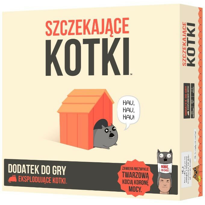 Gra Eksplodujące Kotki: Szczekające Kotki