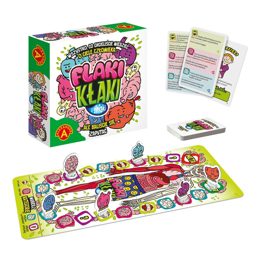 Gra Flaki Kłaki Rodzinna gra planszowa - obrazek 2