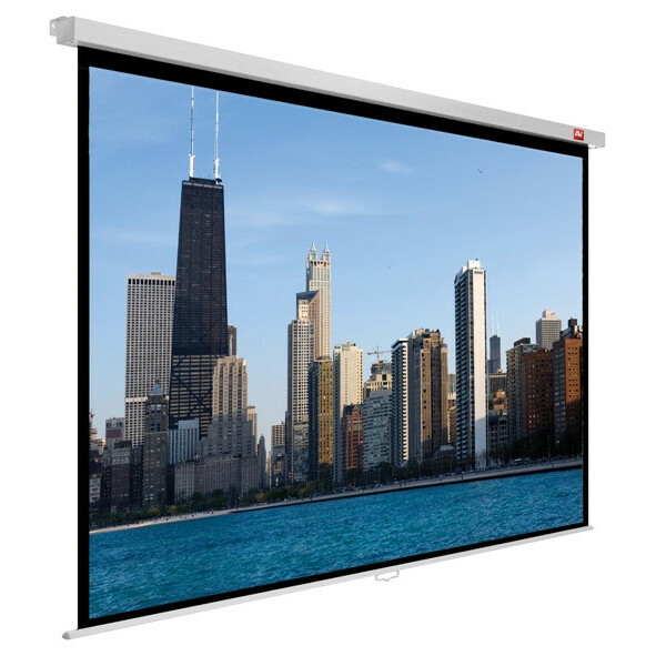 Ekran ścienny ręczny Video PRO 200 (4:3, 190x142.4cm, powierzchnia biała, matowa)