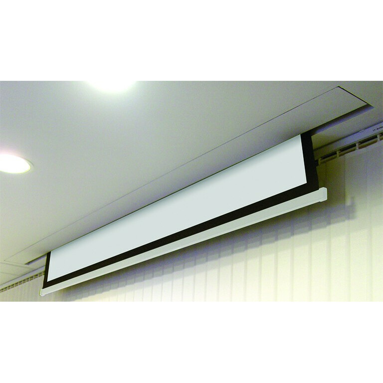 Ekran ścienny ręczny Video PRO 200 (4:3, 190x142.4cm, powierzchnia biała, matowa) - obrazek 3