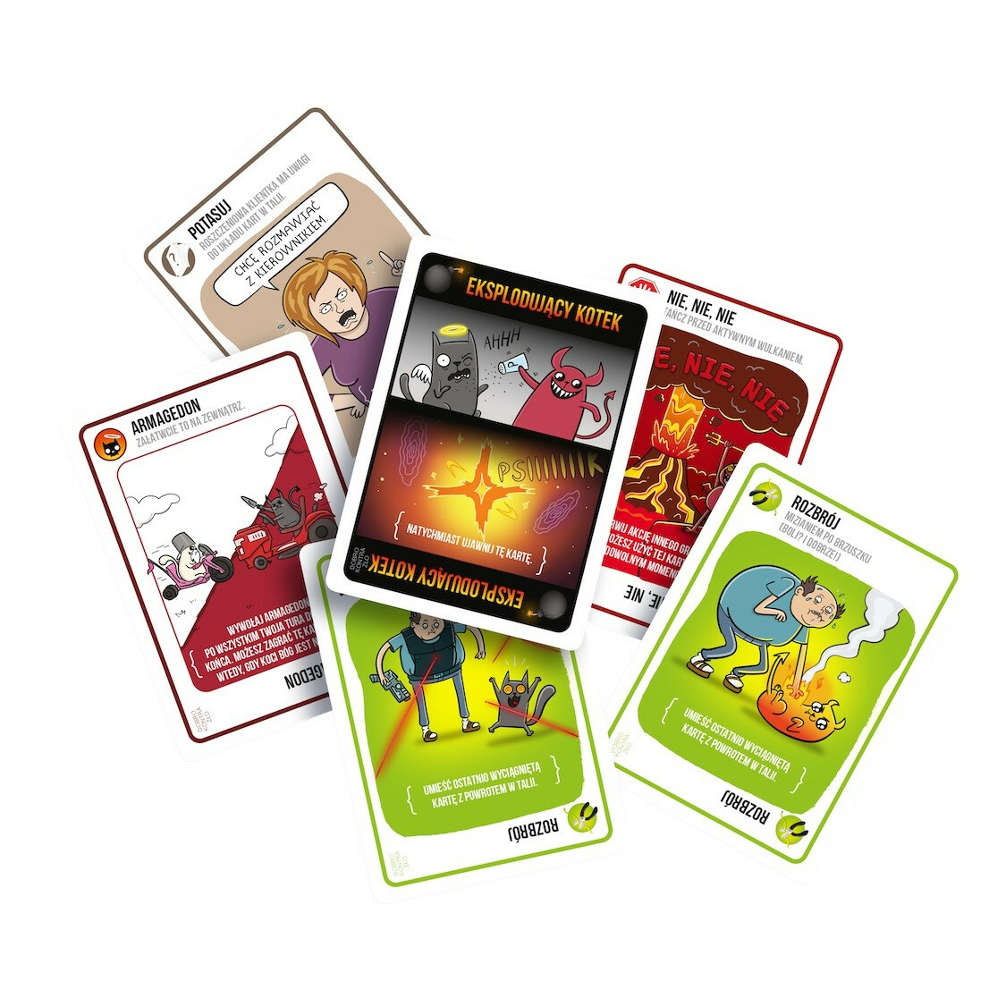 Gra Eksplodujące Kotki Dobro kontra Zło - obrazek 3