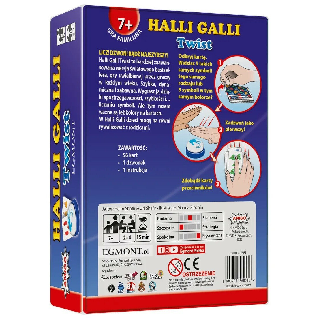 Gra Halli Galli Twist (PL) - obrazek 2