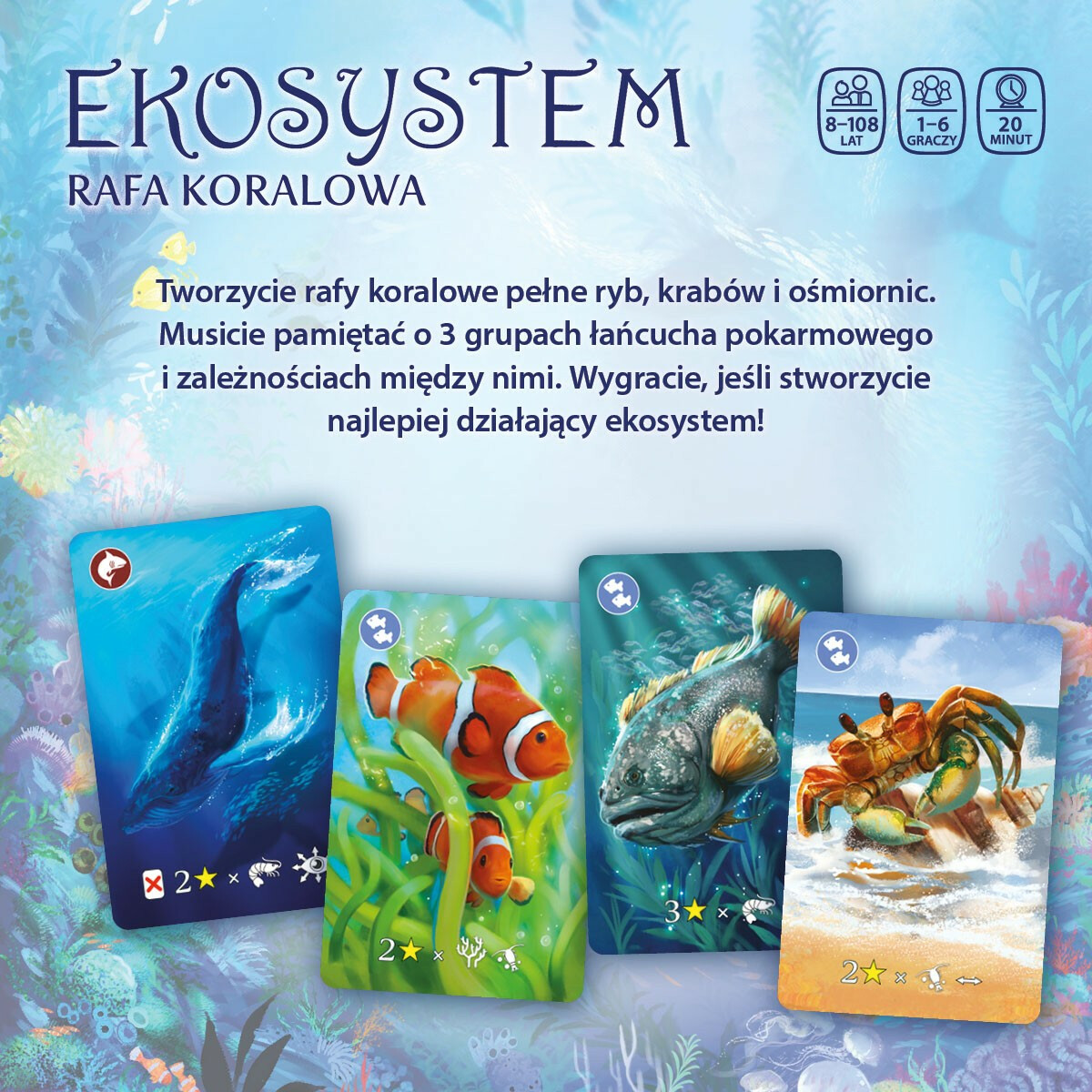 Gra Eko system 2 Rafa koralowa - obrazek 3