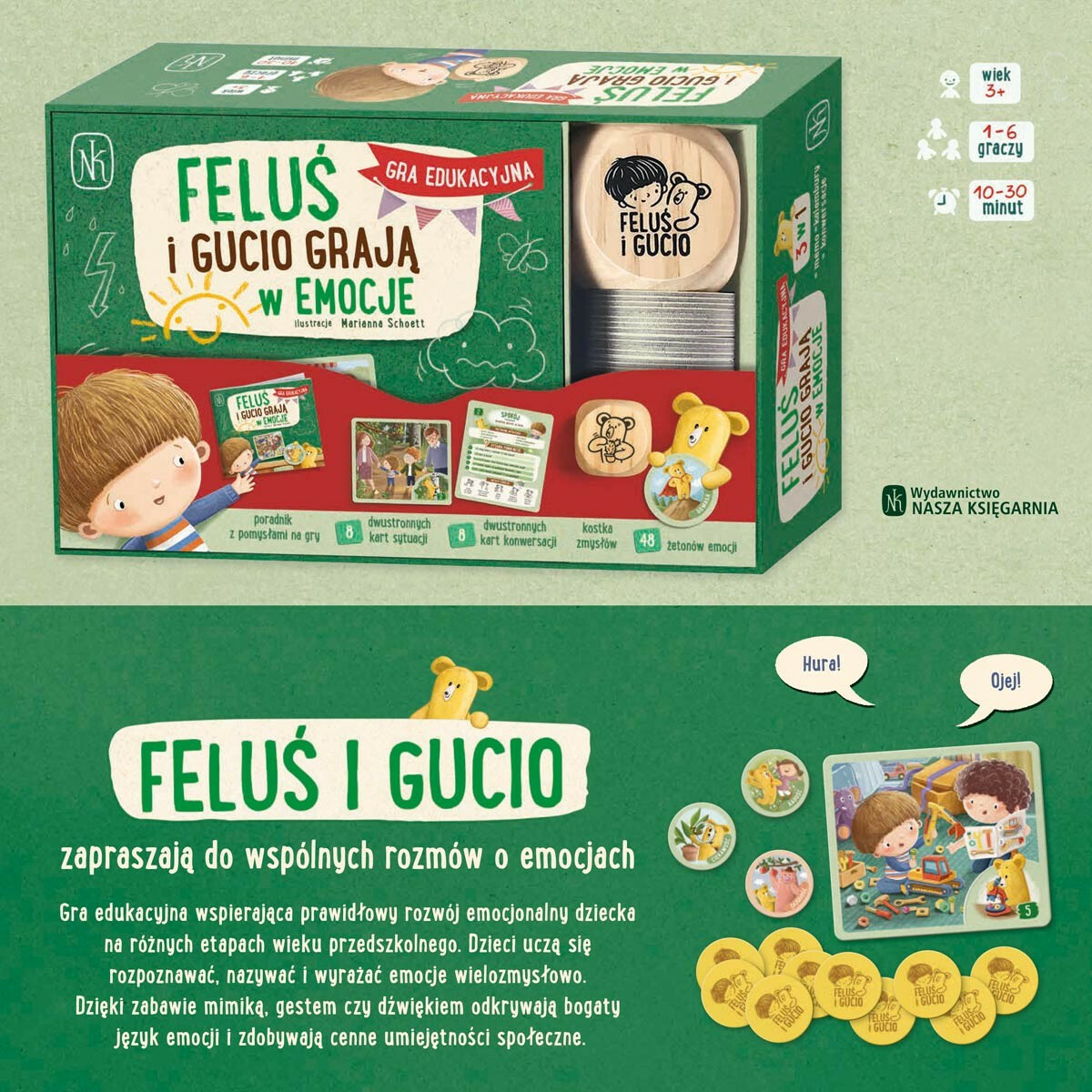 Gra Feluś i Gucio grają w emocje - obrazek 2