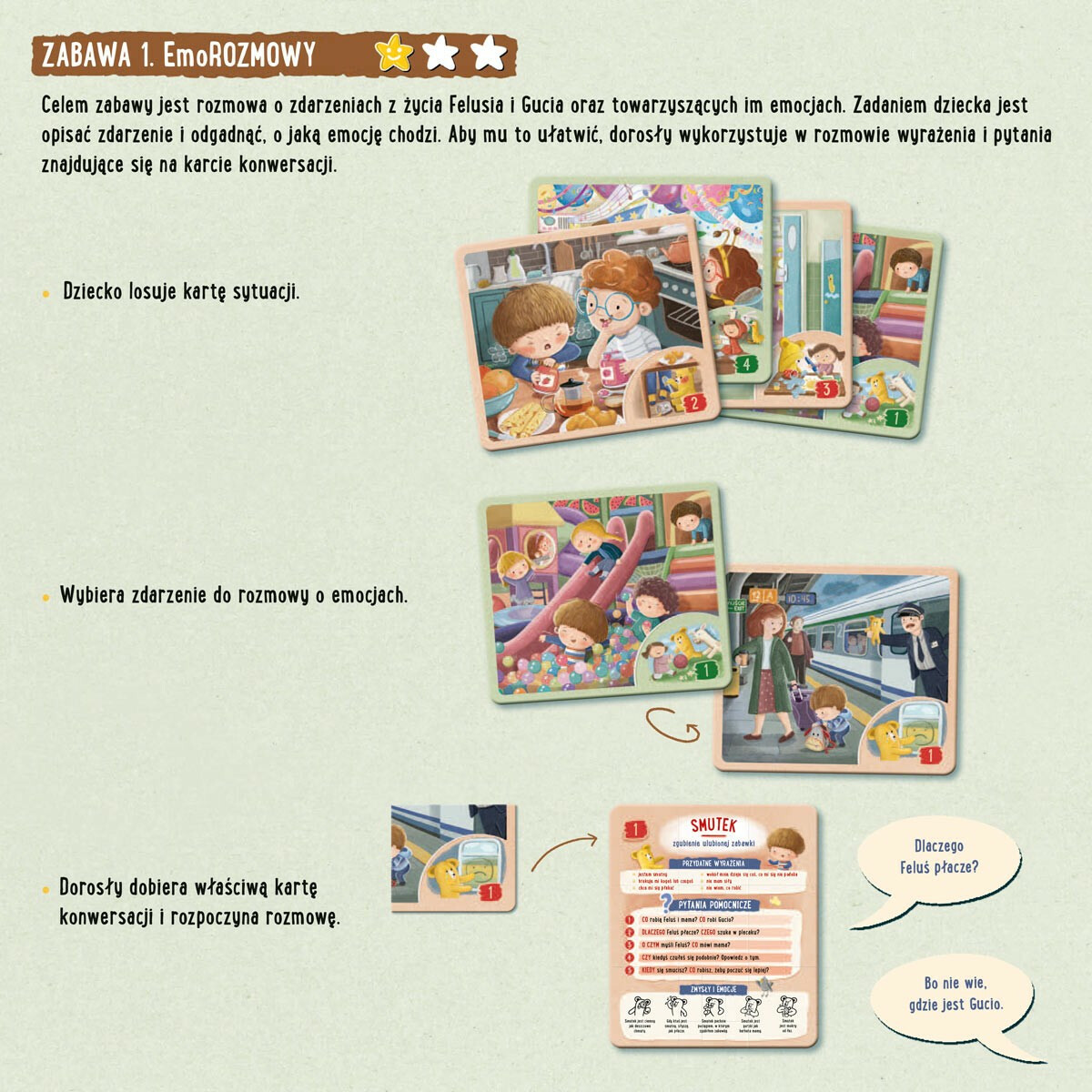 Gra Feluś i Gucio grają w emocje - obrazek 3