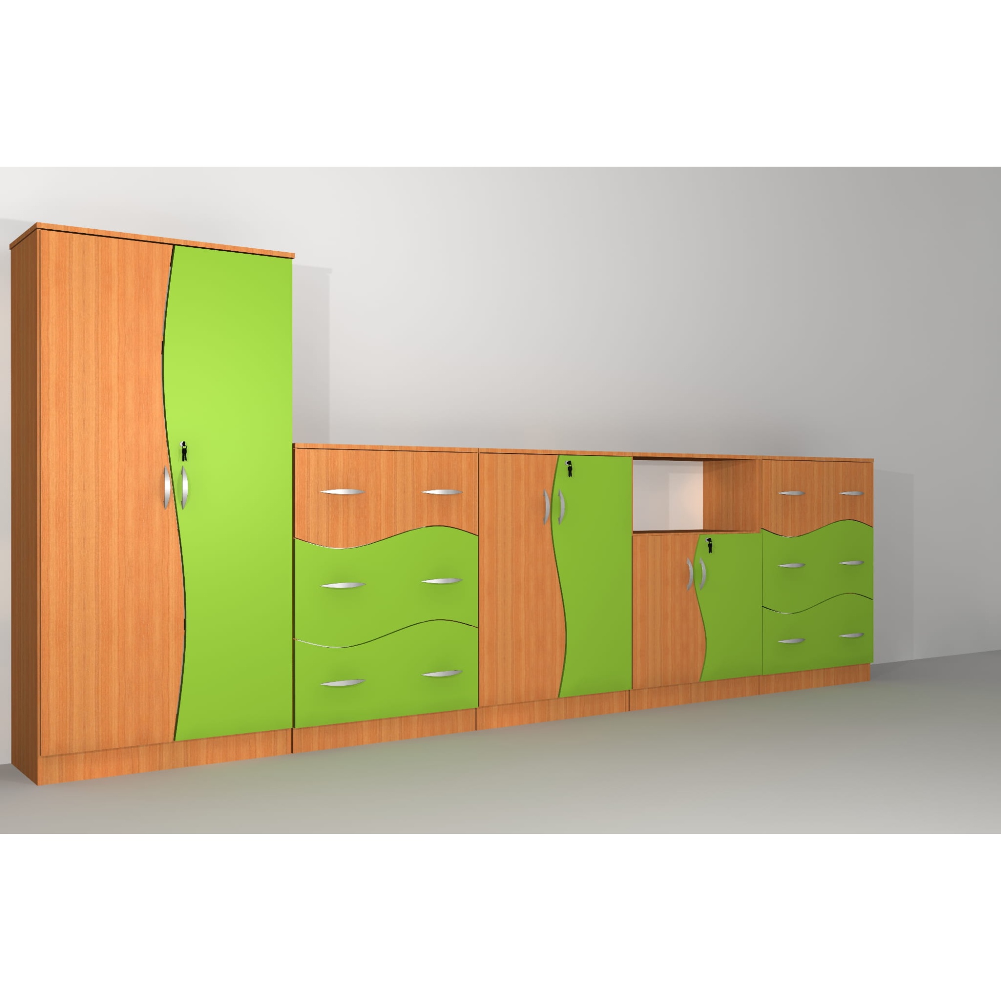 Zestaw szafek szkolnych Nr 2 - obrazek 2