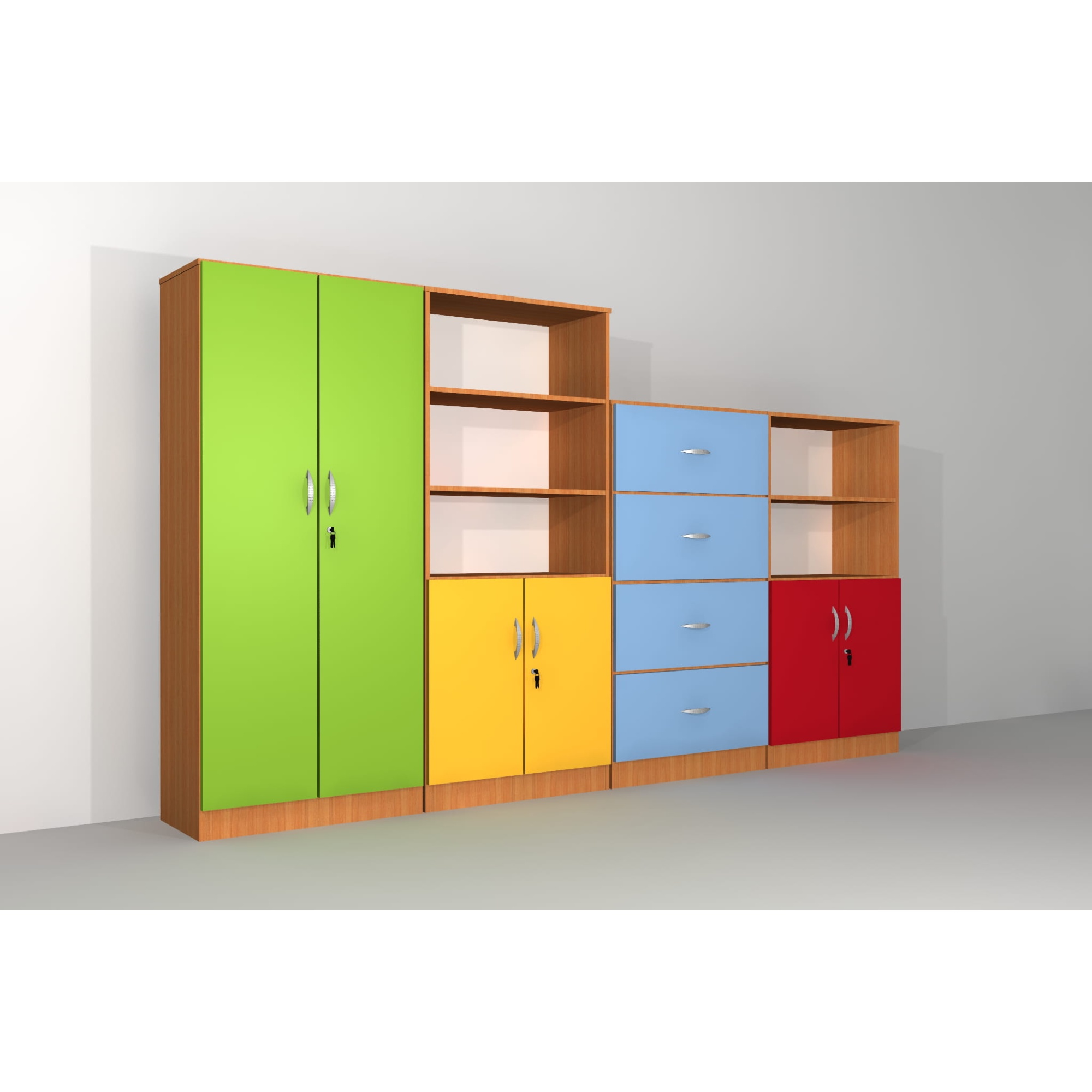 Zestaw szafek szkolnych Nr 3