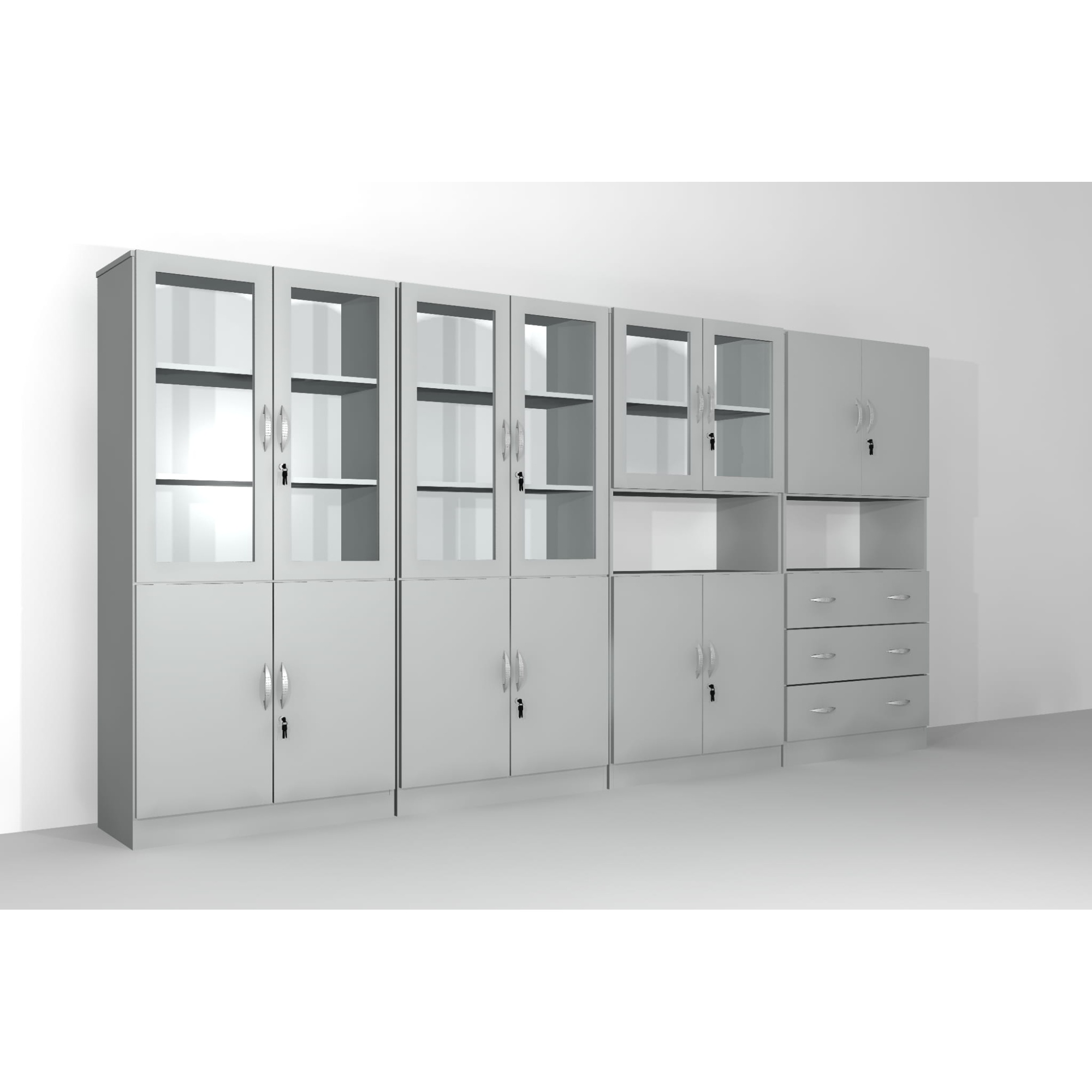 Zestaw szafek szkolnych Nr 4