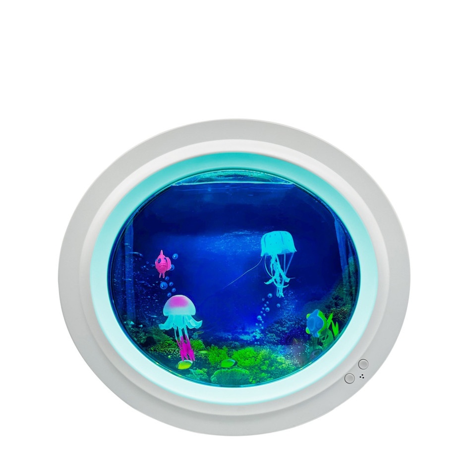 Okrągła lampka z meduzami - obrazek 3