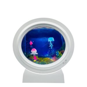 Okrągła lampka z meduzami