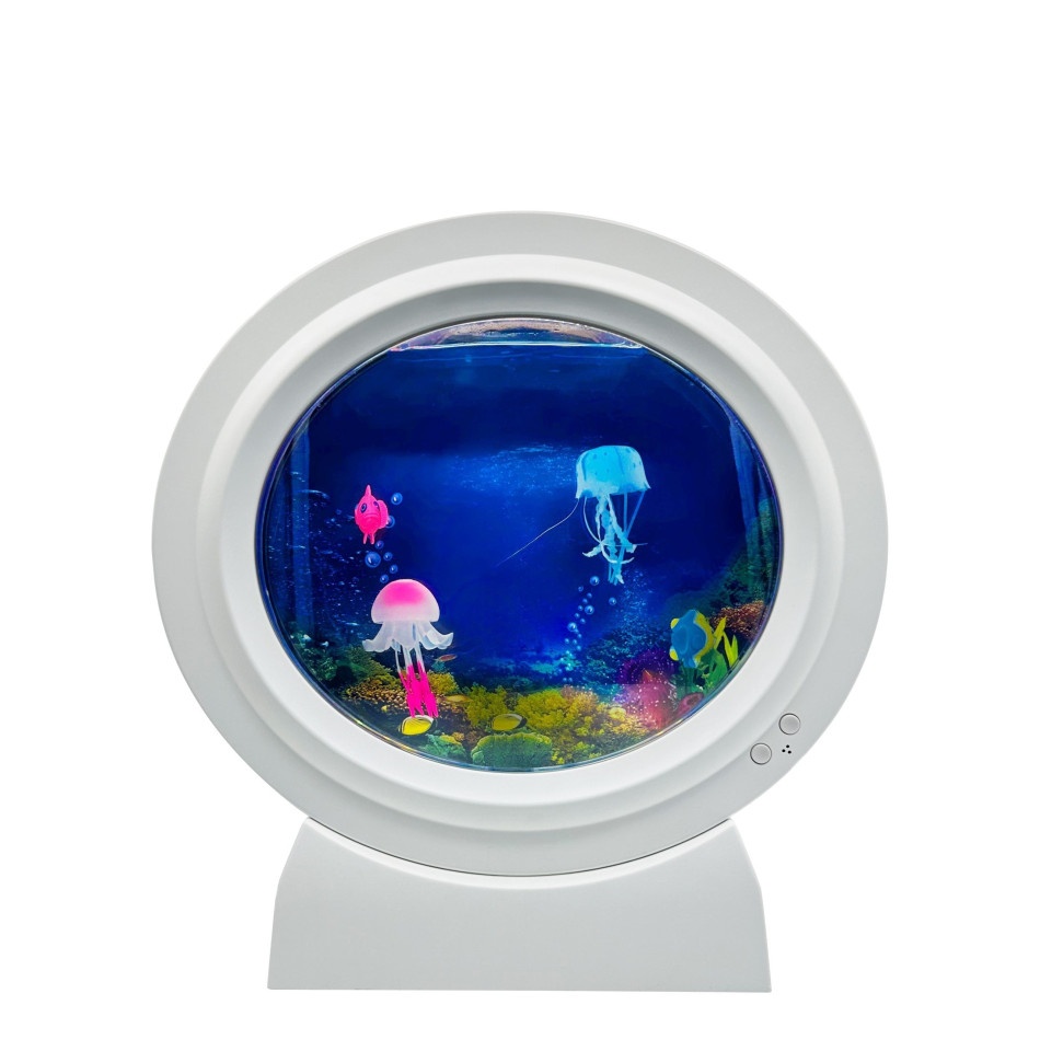 Okrągła lampka z meduzami