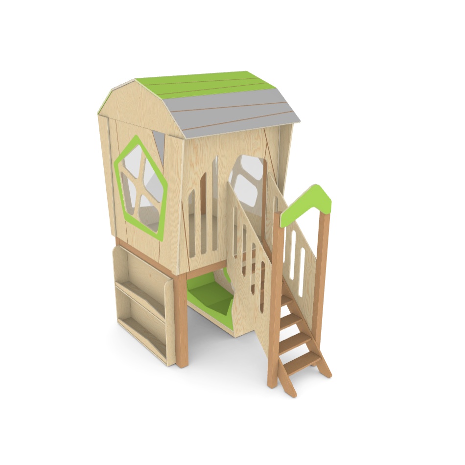 Centrum motoryczne domek na drzewie