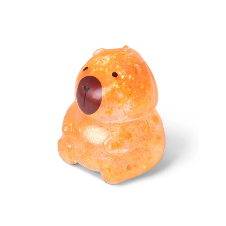 Brokatowy Gniotek Kapibara - obrazek 2