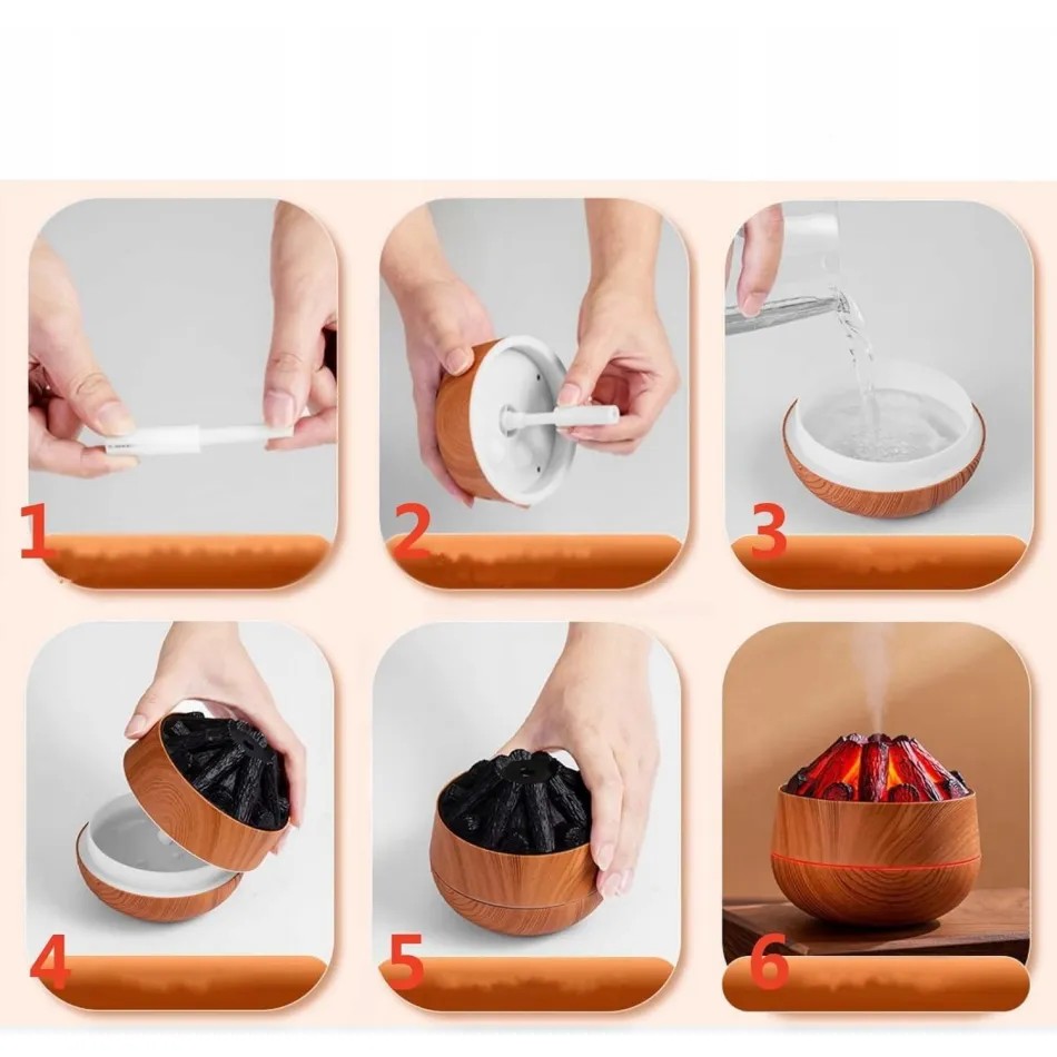 Aromatyzator 3w1 wulkan - obrazek 6