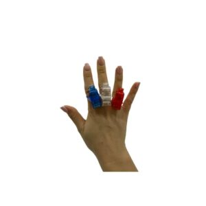 Zestaw 3 latarek na palec