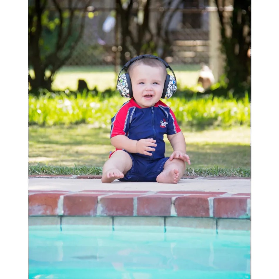 Słuchawki wygłuszające dla dzieci do 3 lat liliowe - obrazek 5