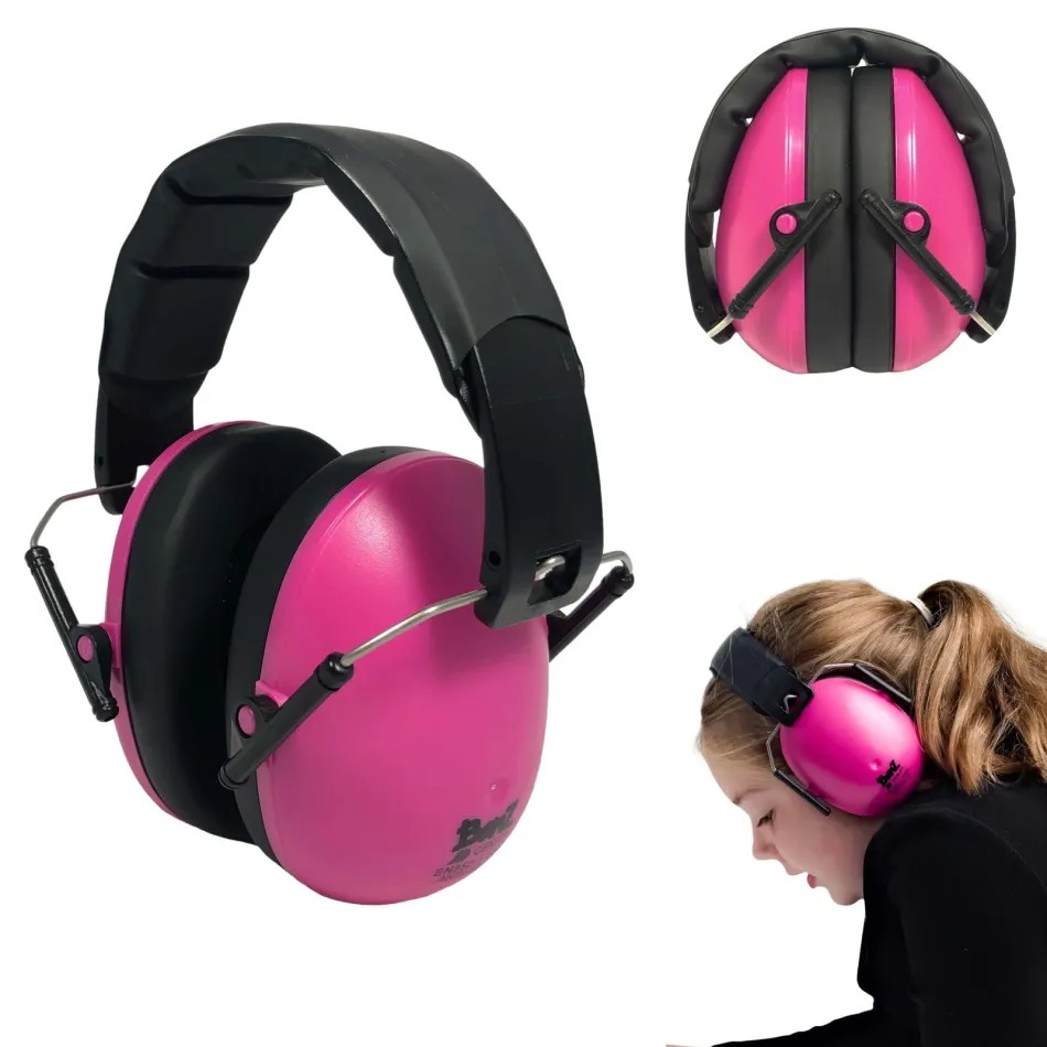 Słuchawki wyciszające dla dzieci od 3 lat różowe - obrazek 6