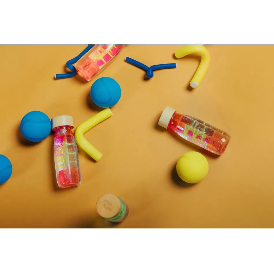 Butelka sensoryczna spirala różowa - obrazek 6