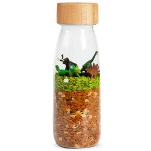 Butelka sensoryczna - dinozaury