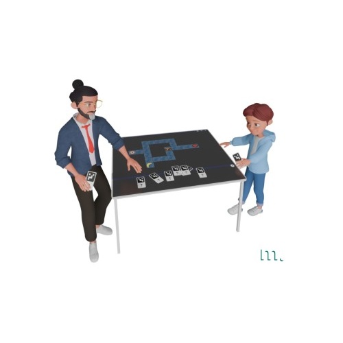 Aplikacja do SmartFloor - Jedź Lumi! Magiczne Karty na stole