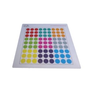 Dwustronna mata do kodowania 100x100 cm Kodowanie na dywanie