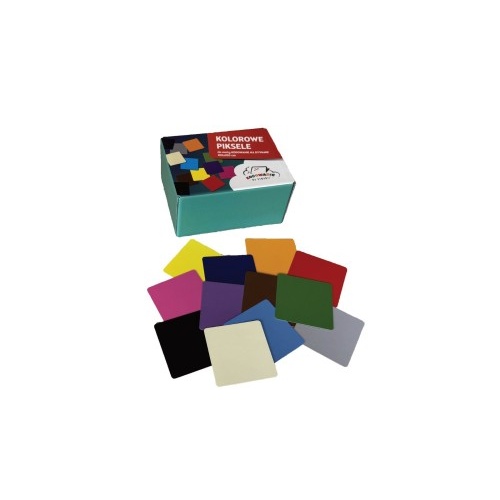 Kolorowe piksele do maty 100x100