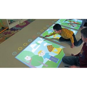 Mata do podłogi interaktywnej SmartFloor (3,5 m x 2,6 m)