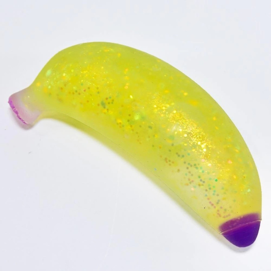 Brokatowy gniotek banan - obrazek 2