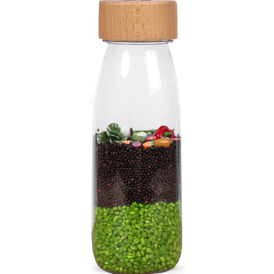 Butelka sensoryczna - warzywa