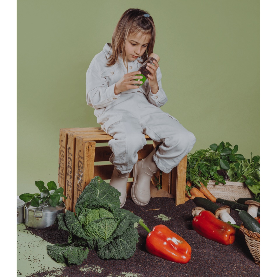 Butelka sensoryczna - warzywa - obrazek 3