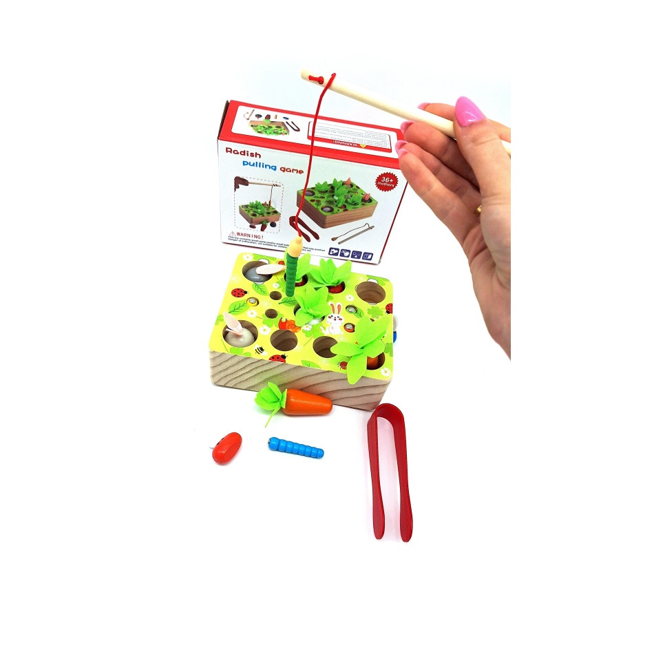 Chwytanie, łowienie (robaczki, marchewki, króliki) - obrazek 2