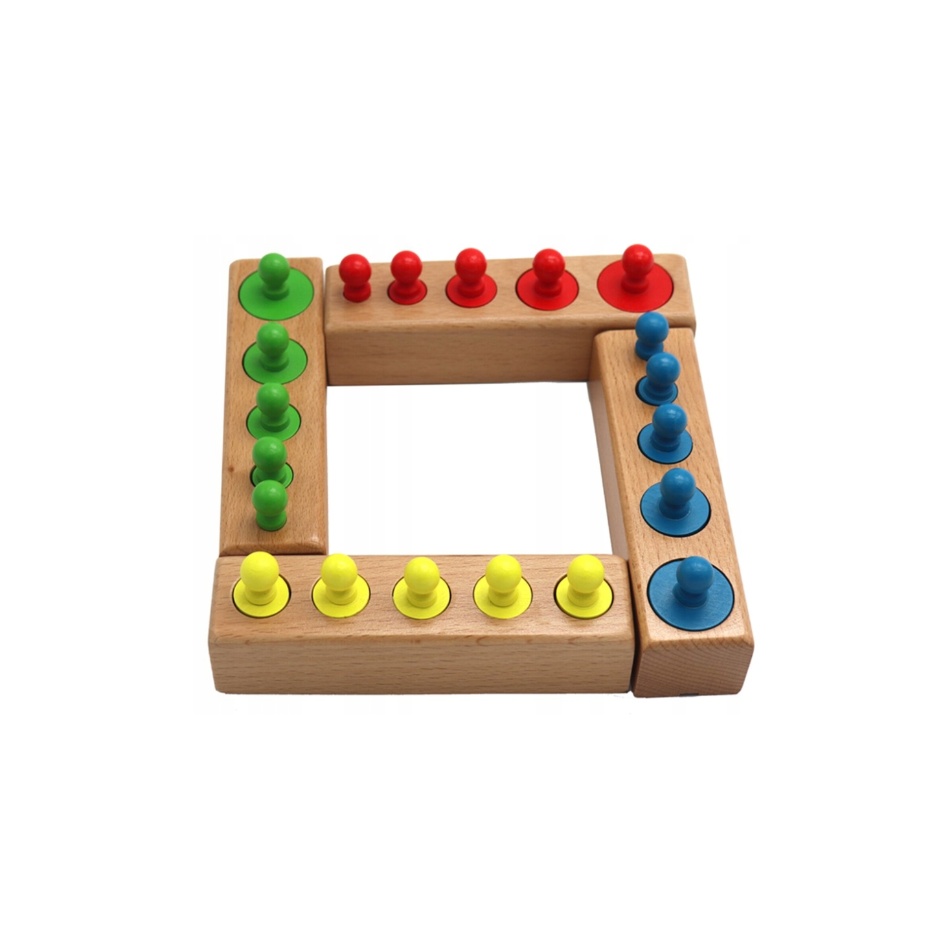 Cylindry wagowe montessori - obrazek 2