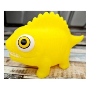 Dinozaur z wyskakującymi oczkami