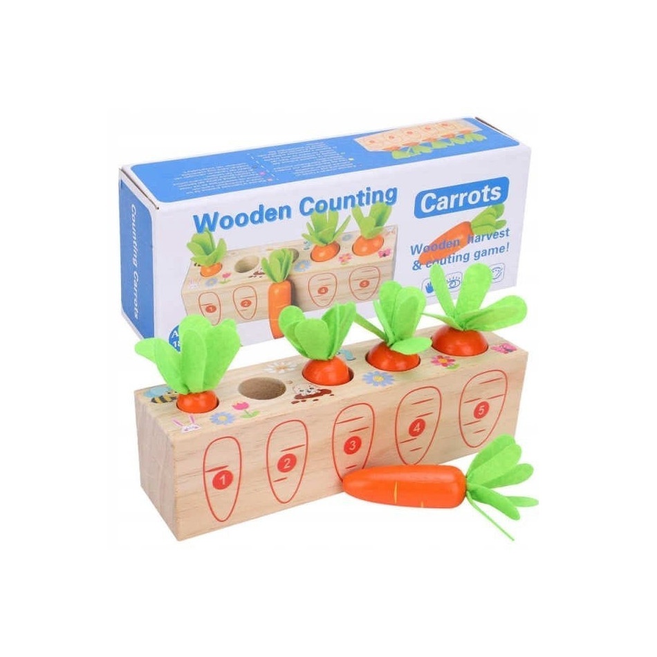 Drewniana gra- marchewki - obrazek 3