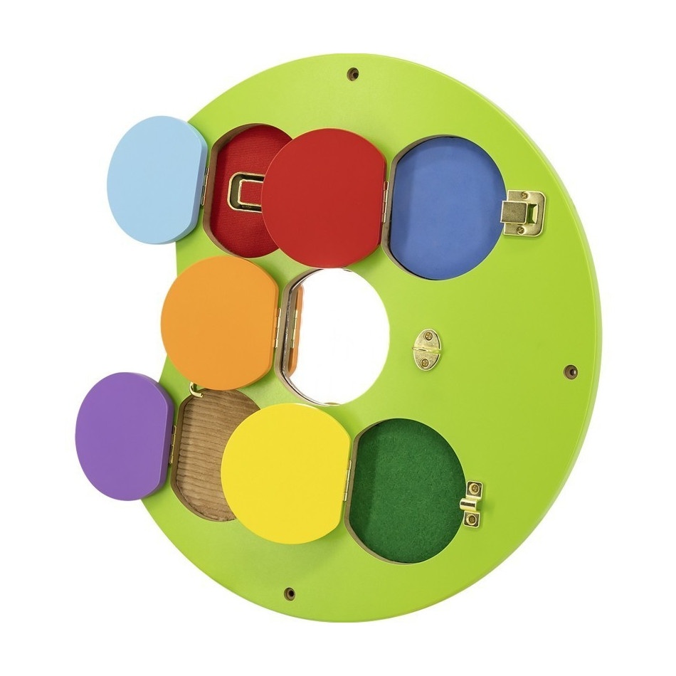 Drewniana Tablica Gąsienica Certyfikat FSC Montessori - obrazek 2