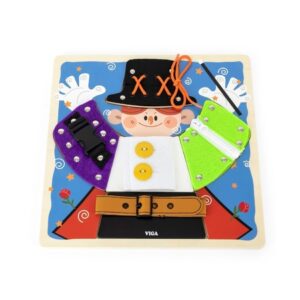 Drewniana Tablica Manipulacyjna Klamry Zamki