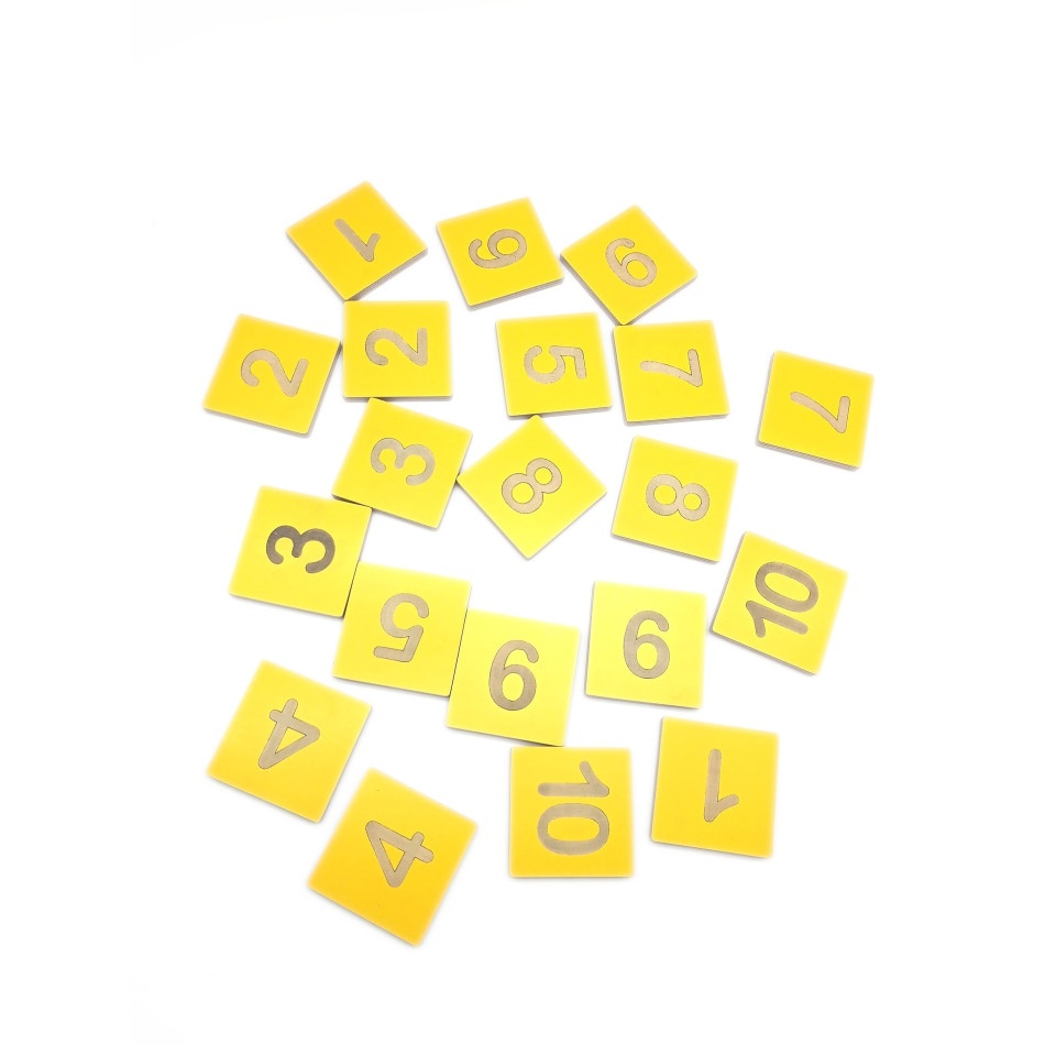 Drewniane memory Cyferki - obrazek 2