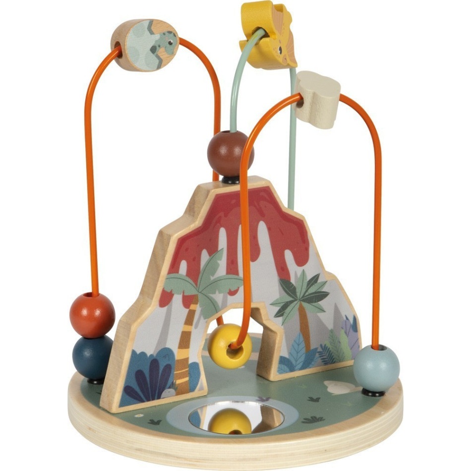 Drewniany labirynt motoryczny z dinozaurami - obrazek 5