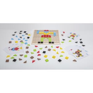 Drewniany zestaw mozaikowy